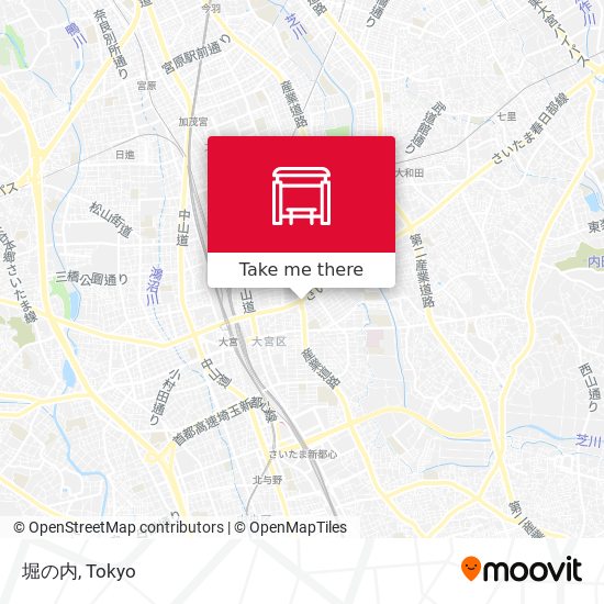 堀の内 map