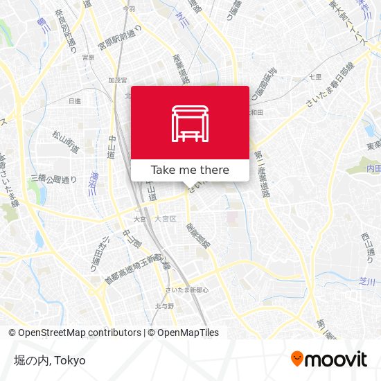 堀の内 map