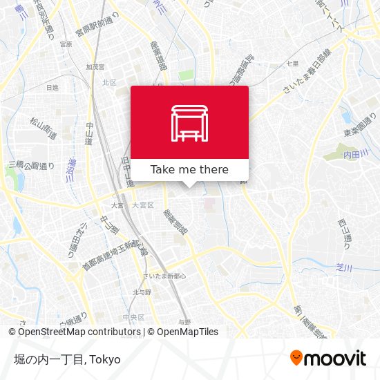 堀の内一丁目 map