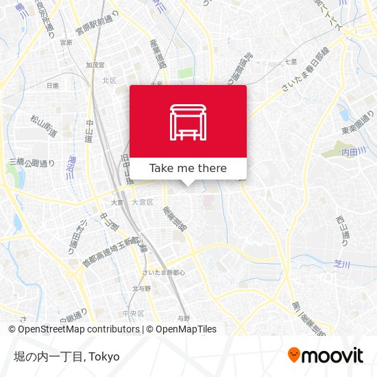 堀の内一丁目 map
