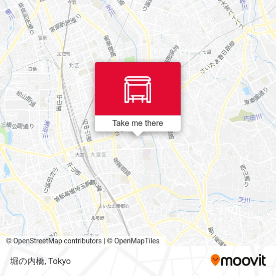 堀の内橋 map