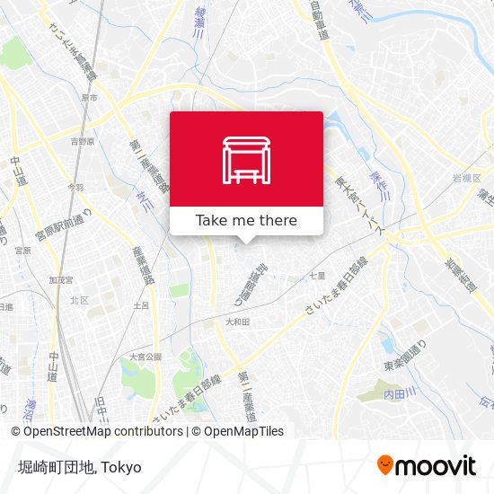 堀崎町団地 map