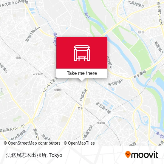 法務局志木出張所 map