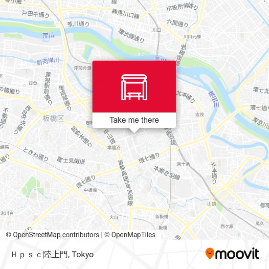 Ｈｐｓｃ陸上門 map