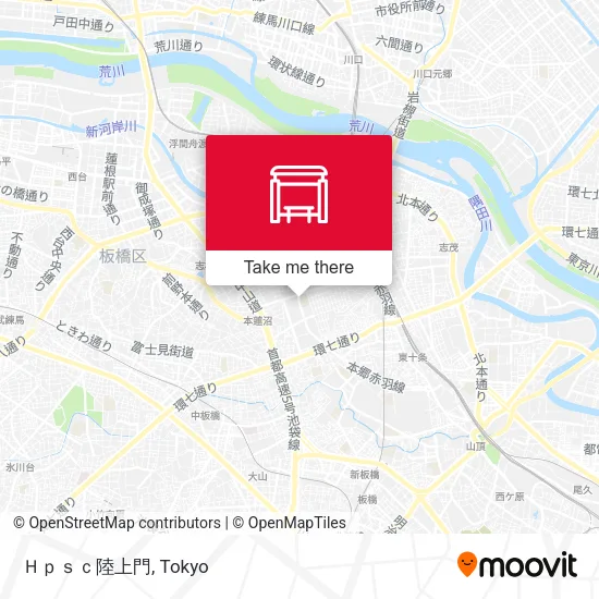 Ｈｐｓｃ陸上門 map