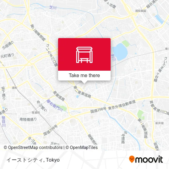 イーストシティ map