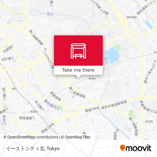 イーストシティ北 map