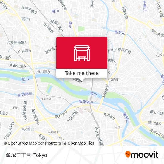 飯塚二丁目 map