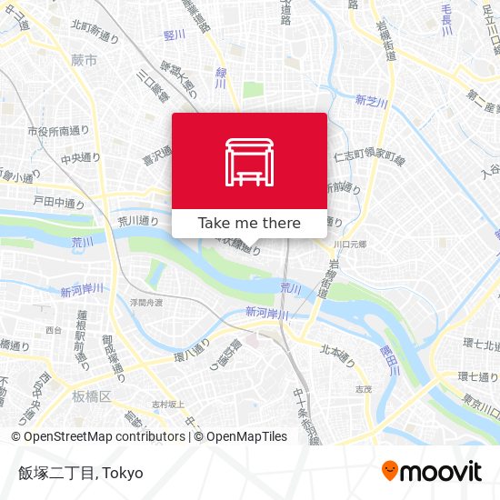 飯塚二丁目 map