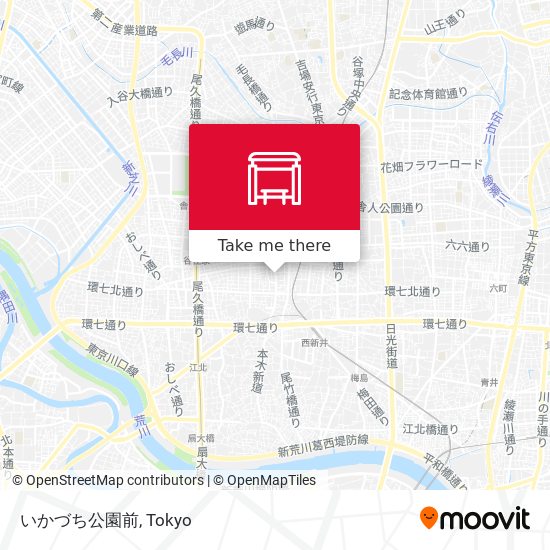 いかづち公園前 map