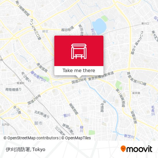 伊刈消防署 map