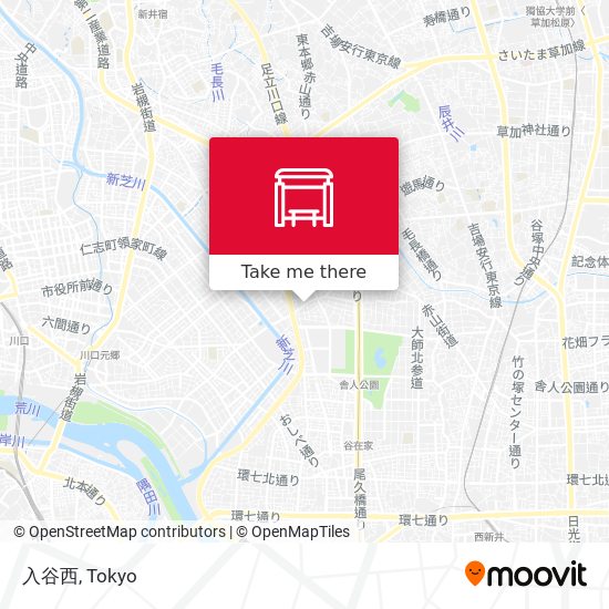 入谷西 map