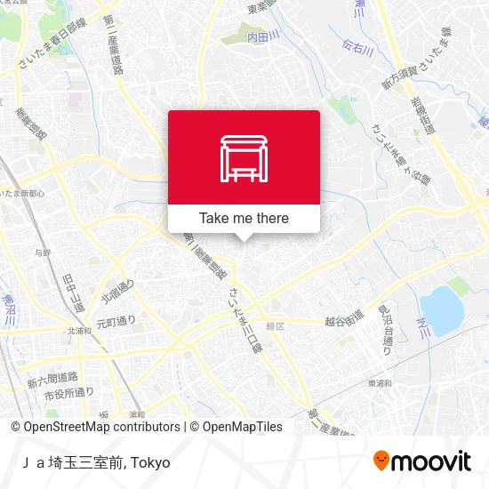 Ｊａ埼玉三室前 map
