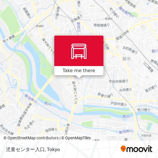 児童センター入口 map