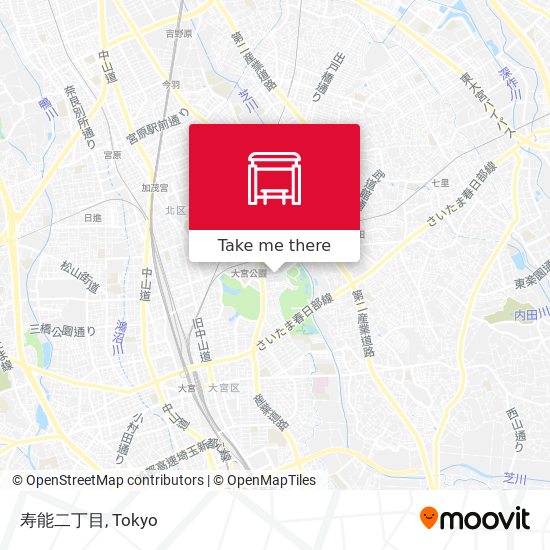 寿能二丁目 map