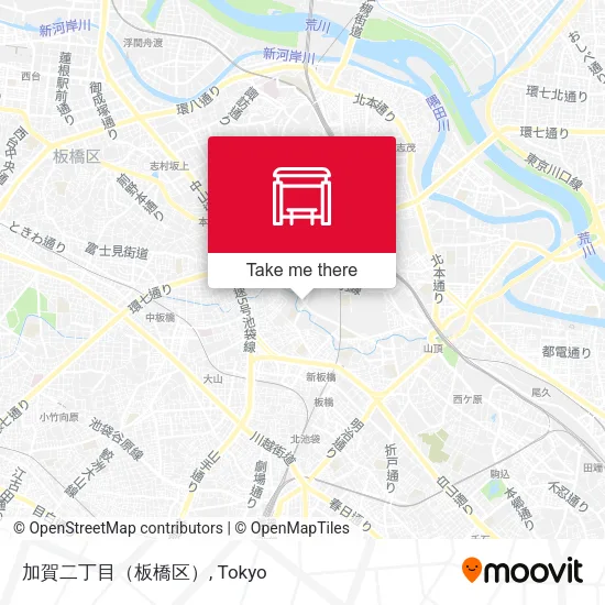 加賀二丁目（板橋区） map