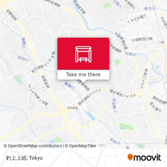 釣上上組 map