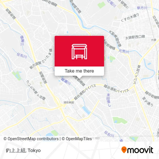 Tsuriage Kamigumi map