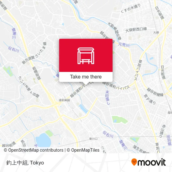 釣上中組 map