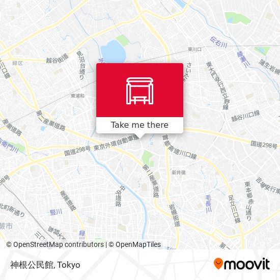 神根公民館 map