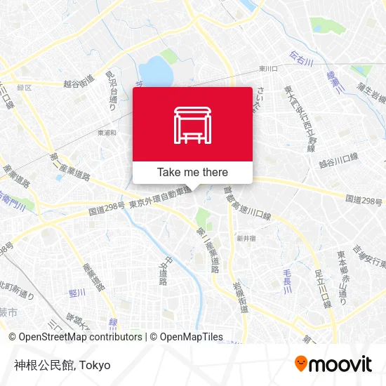 神根公民館 map