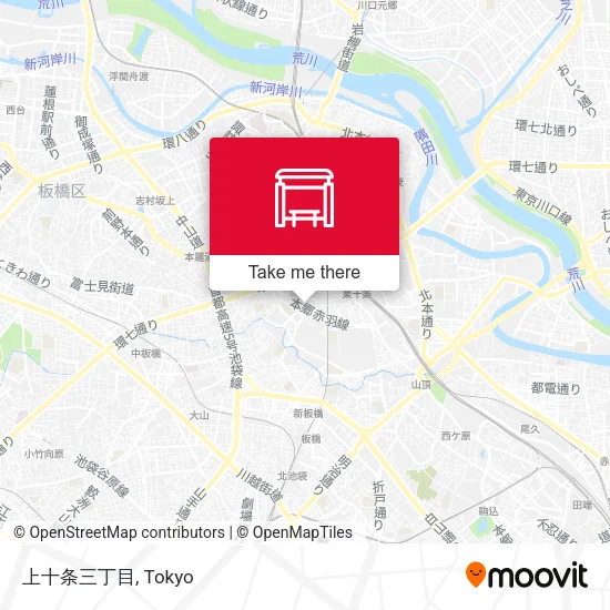 上十条三丁目 map