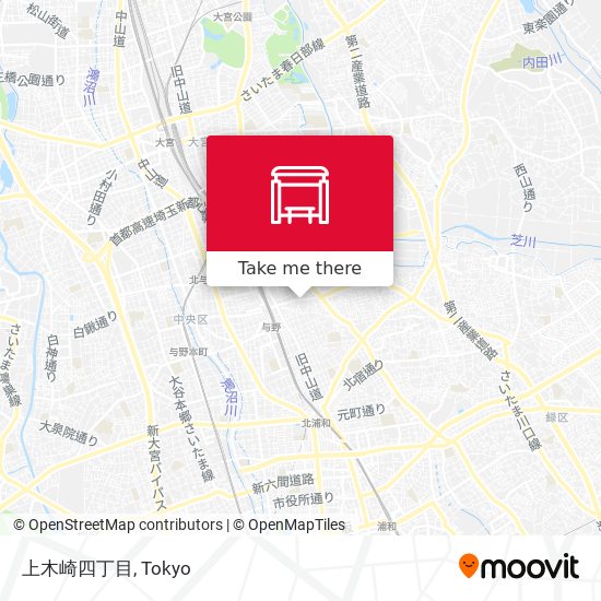 上木崎四丁目 map