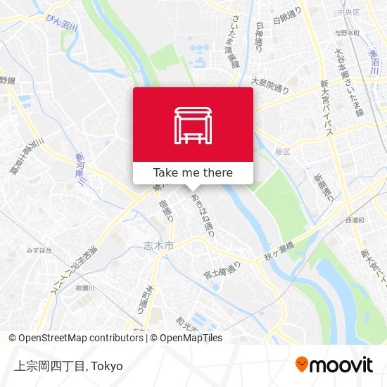 上宗岡四丁目 map