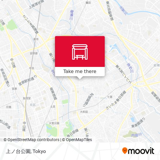 上ノ台公園 map