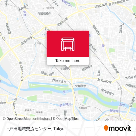 上戸田地域交流センター map