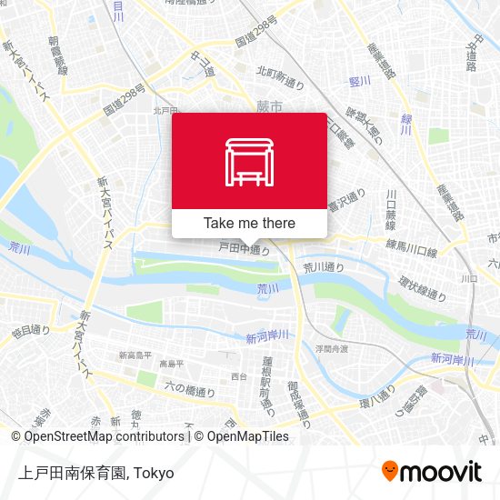 上戸田南保育園 map