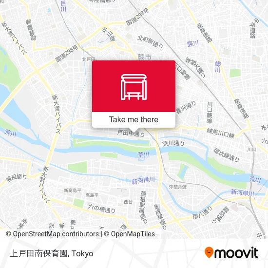 上戸田南保育園 map