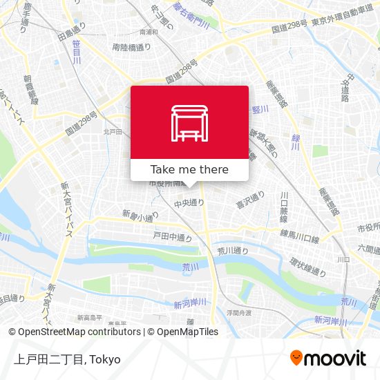 上戸田二丁目 map