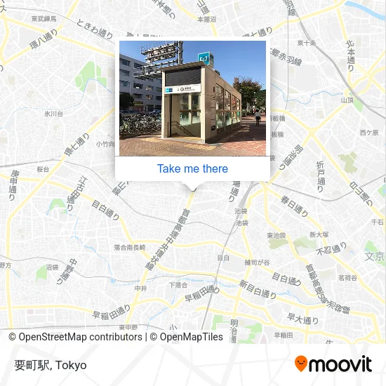 要町駅 map