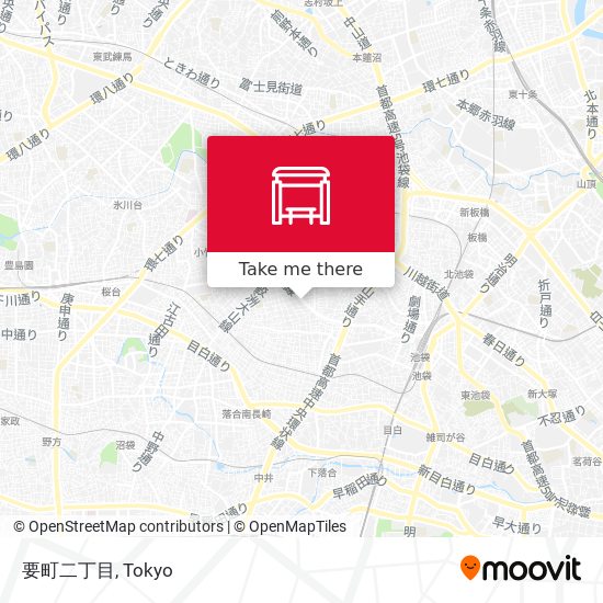 要町二丁目 map