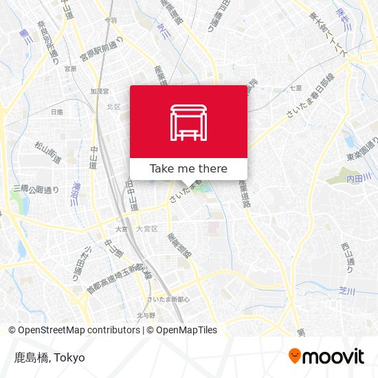 鹿島橋 map