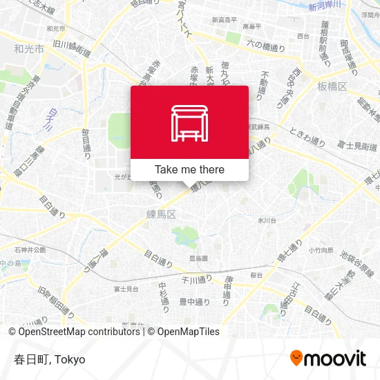 春日町 map