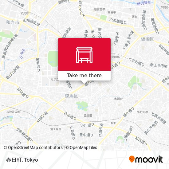 春日町 map