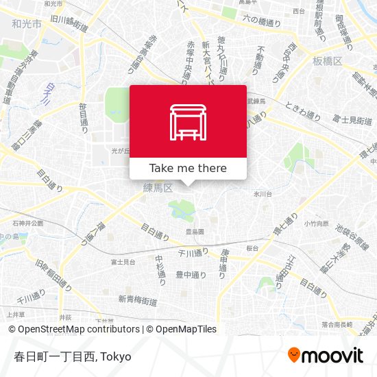 春日町一丁目西 map