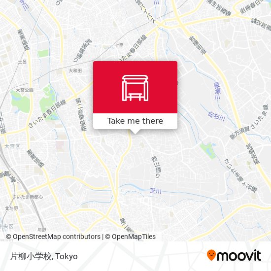 片柳小学校 map