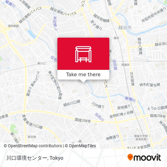 川口環境センター map