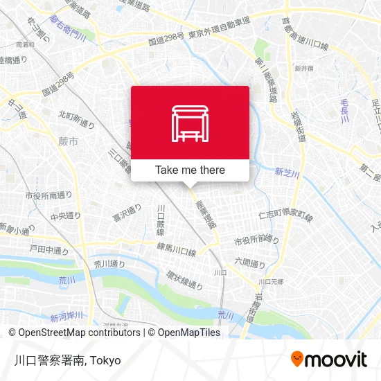 川口警察署南 map