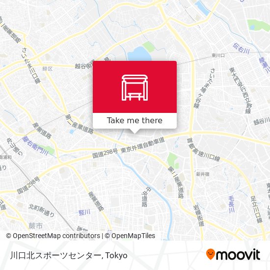 川口北スポーツセンター map