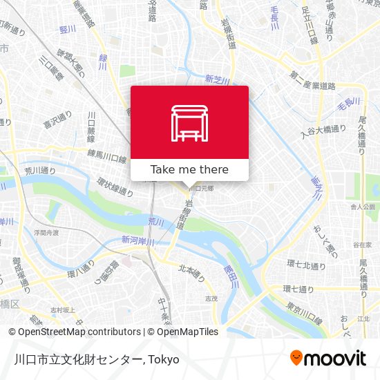 川口市立文化財センター map