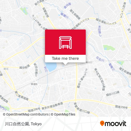 川口自然公園 map