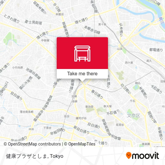 健康プラザとしま map