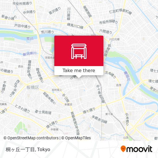 桐ヶ丘一丁目 map