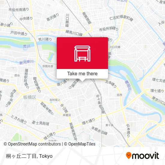 桐ヶ丘二丁目 map