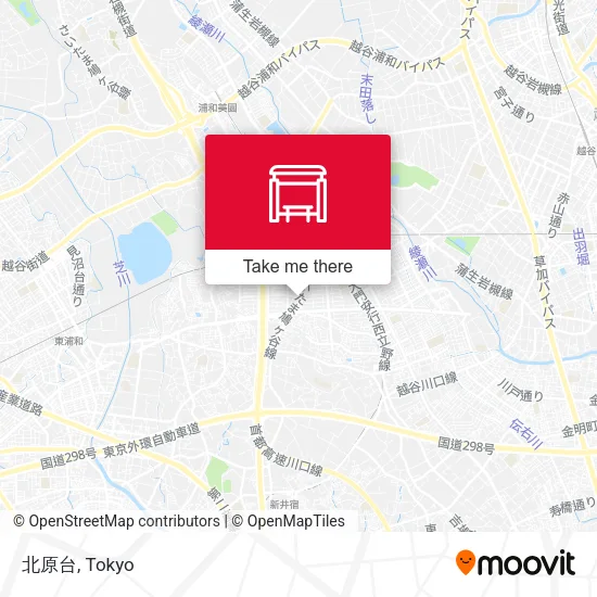 北原台 map