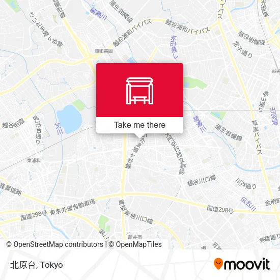 北原台 map